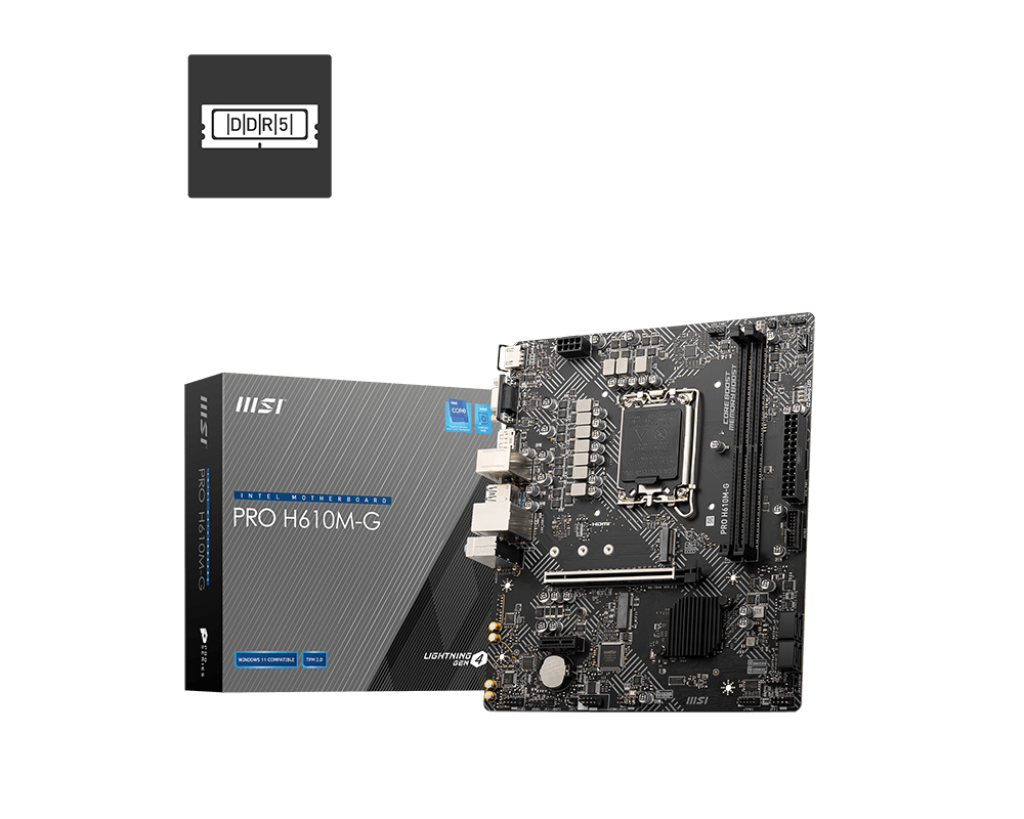 MSI Intel PRO H610M-G DDR4 LGA 1700