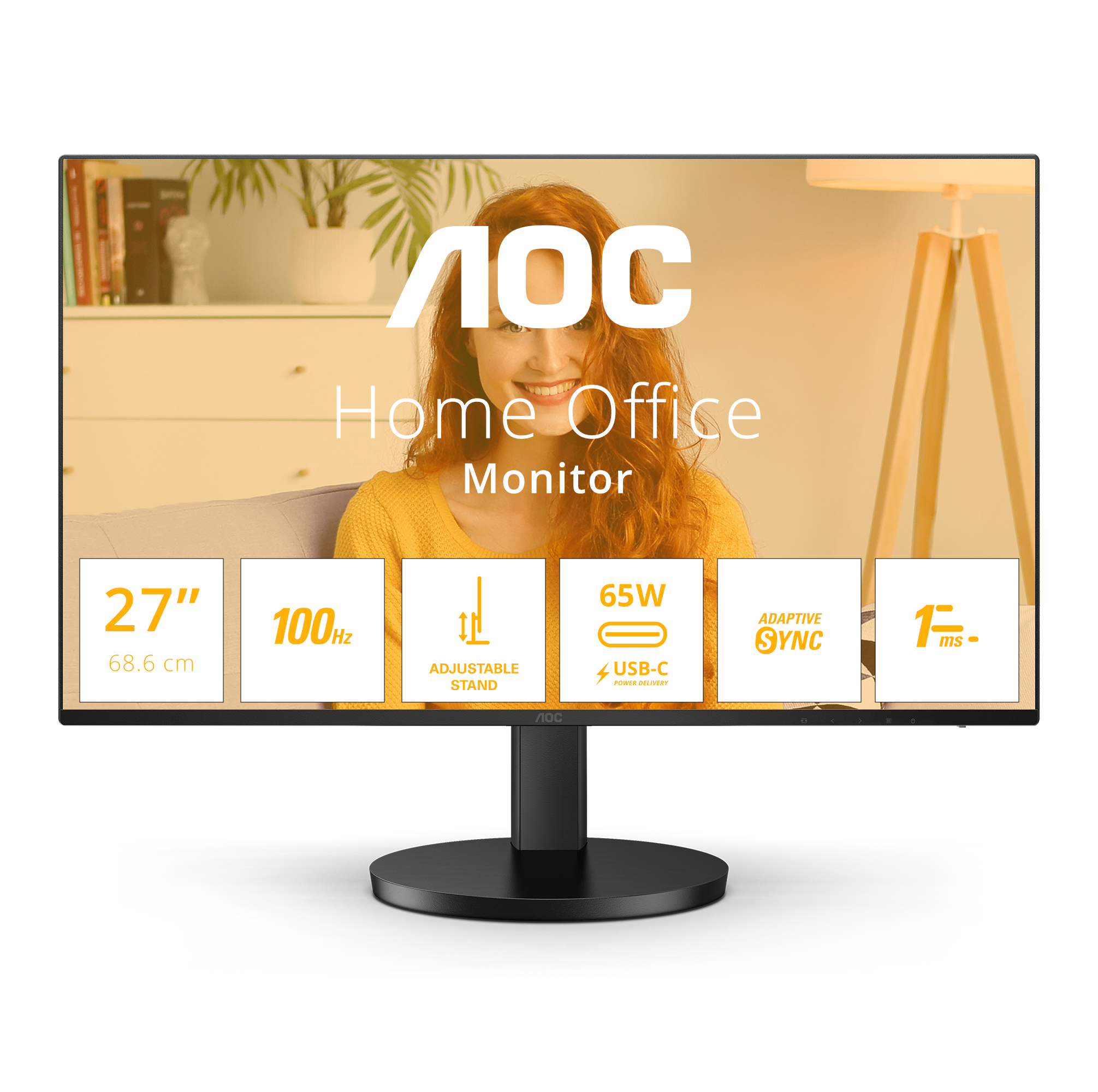 AOC B3 Q27B3CF2 pantalla para PC 68,6 cm (27") 2560 x 1440 Q27B3CF2