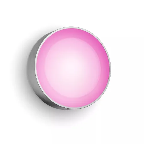 Philips Hue White & Color Ambiance Aplique Mural Para Exteriores Daylo Plateado