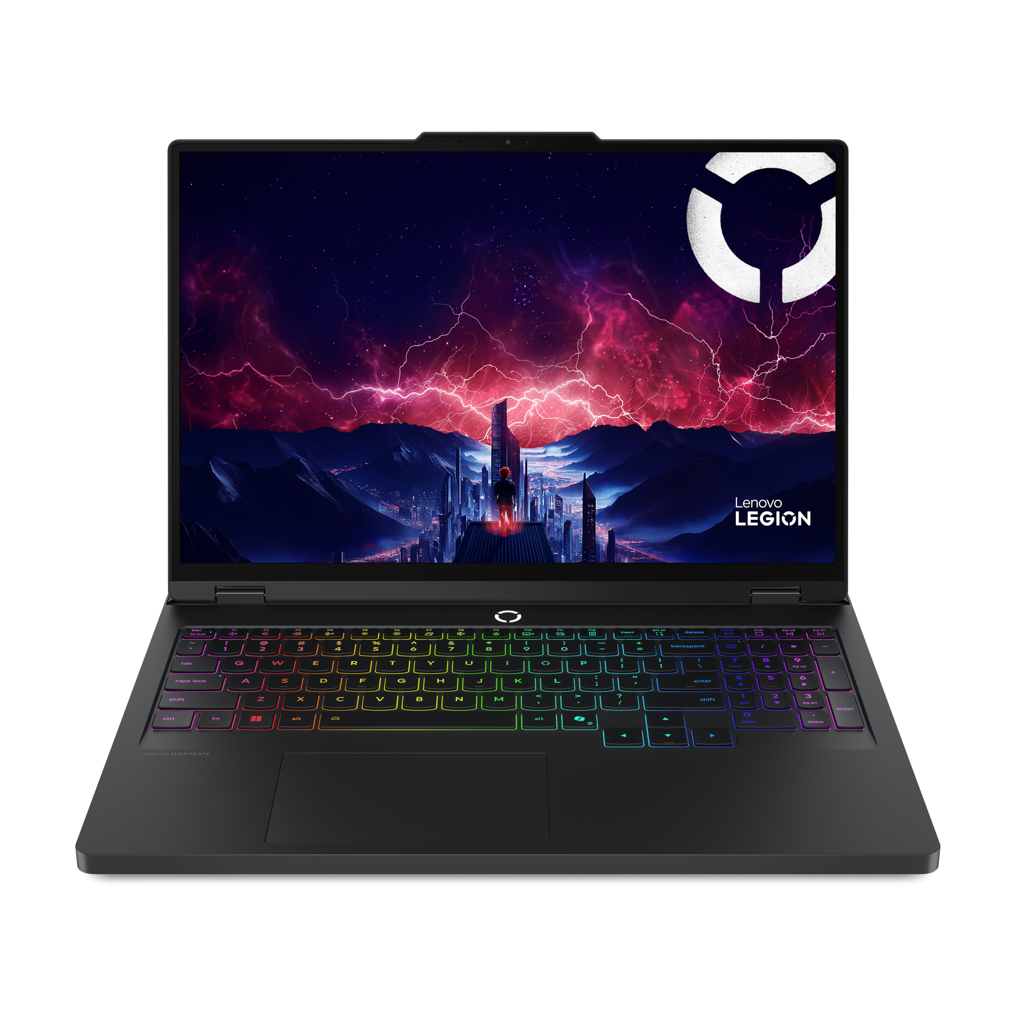 Portátil gaming - Lenovo Legion Pro 5 16ADR10, 16" WQXGA, AMD Ryzen™ 9 8945HX, 32GB RAM, 1TB SSD, GeForce RTX™ 5070, Sin sistema operativo, Negro
