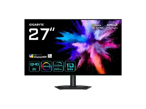 Gigabyte GO27Q24G 27" QHD 2K W-OLED 240Hz 0.03ms HDR Glossy EK