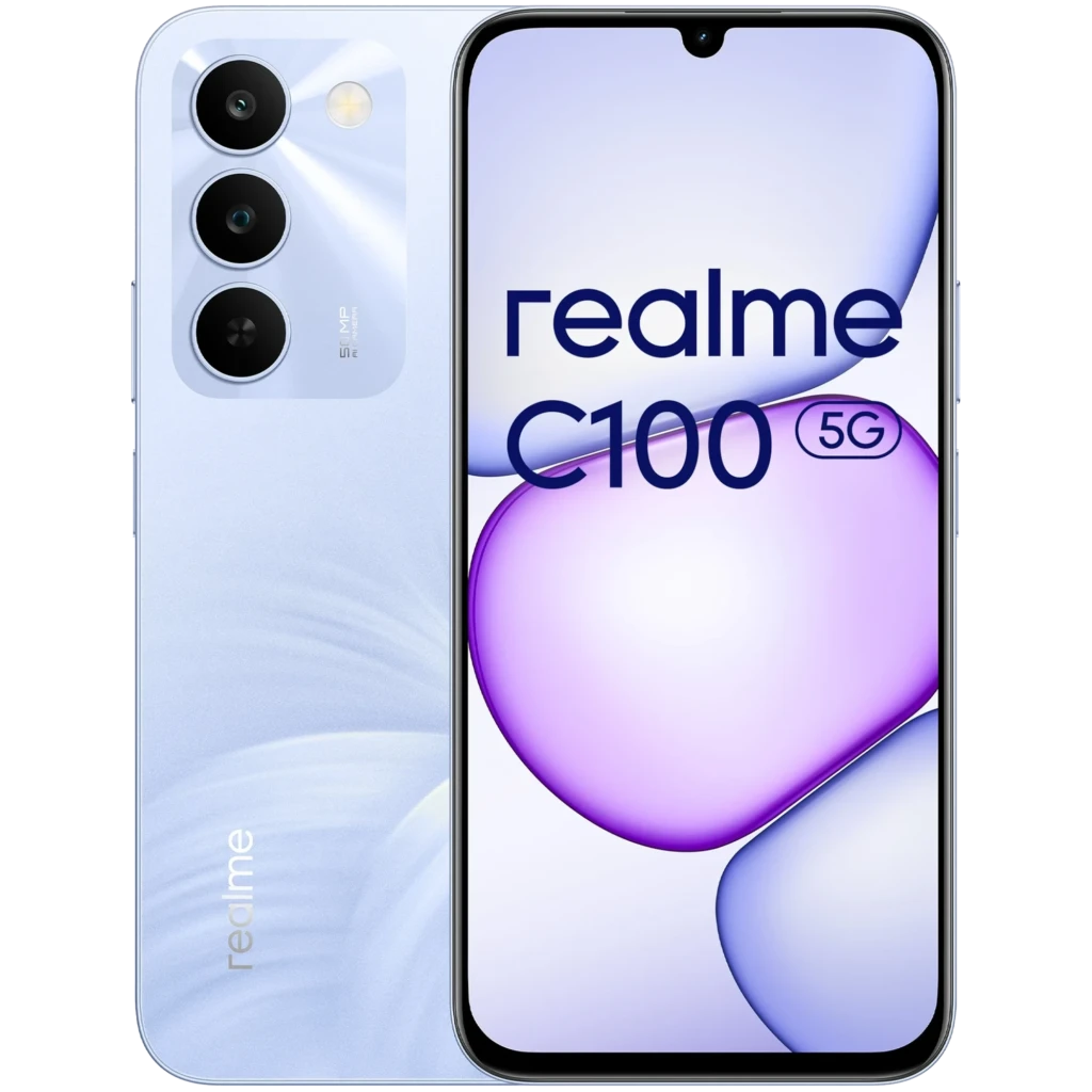Realme C100 5G 4GB/128GB Morado 6,75 pulgadas IPS 120Hz 50MP 7000mAh 45W NFC