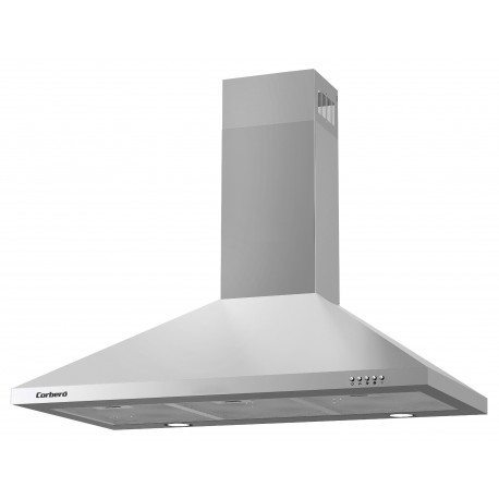 Corbero Kuramathi960x Campana Pirámide 90 Cm Inox