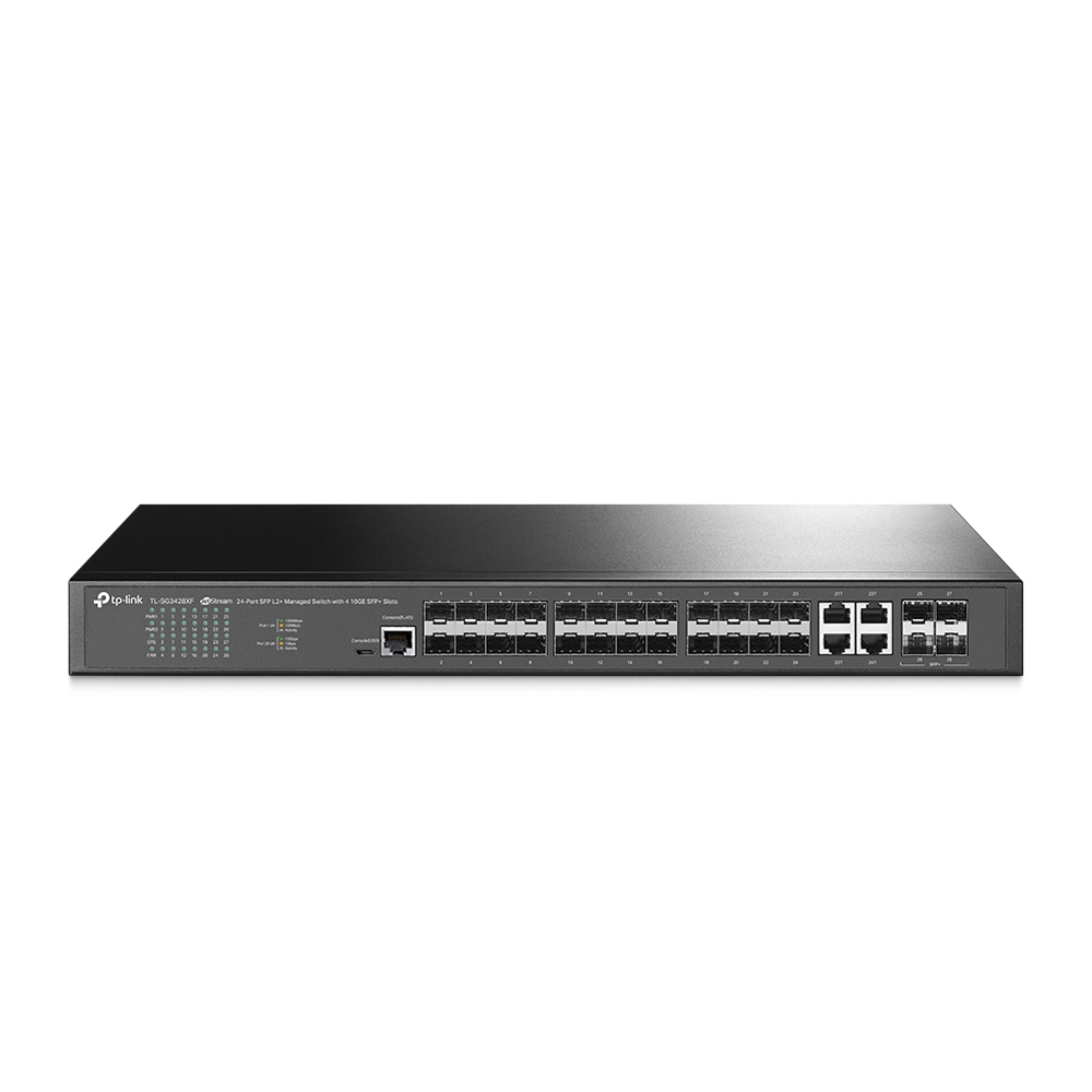 TP-Link JetStream TL-SG3428XF switch Gestionado L2+ 1U TL-SG3428XF