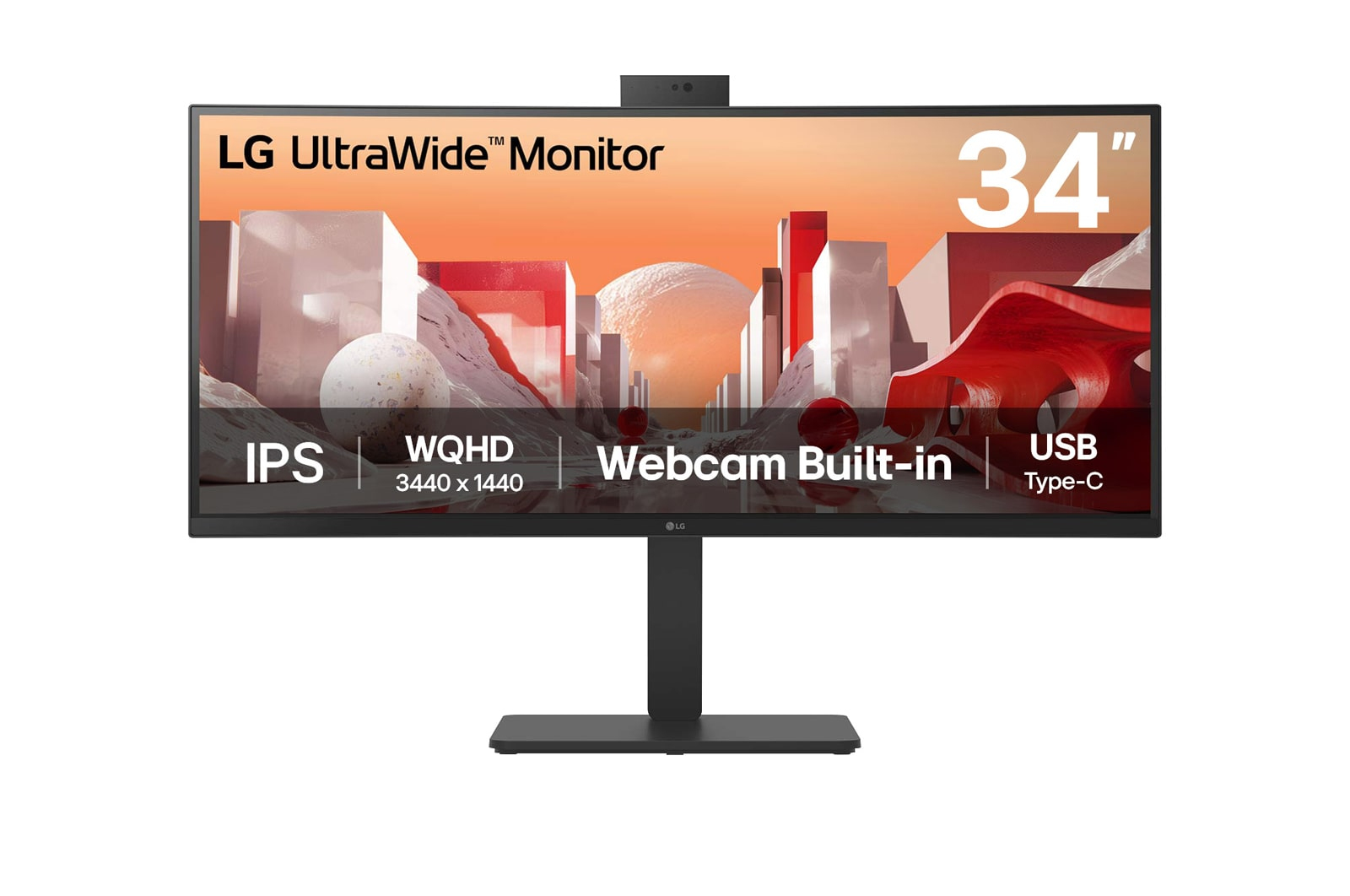 LG 34BA85QE-B pantalla para PC 86,4 cm (34") 3440 x 34BA85QE-B.AEU