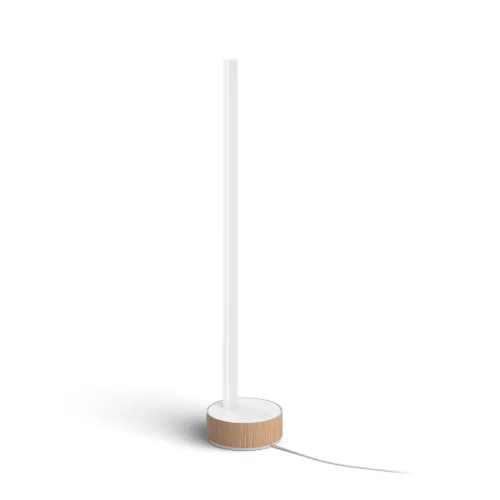 Philips Hue White & Color Ambiance Lámpara De Mesa Gradient Signe Oak: imagen 2