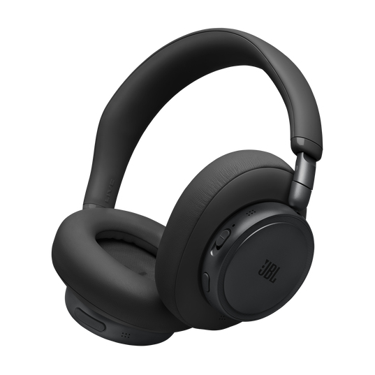 Auriculares inalámbricos - JBL Live 780NC, Circumaurales, Bluetooth 6.0, Cancelación de ruido adaptativa 2.0, Sonido Espacial, 80h autonomía, Negro