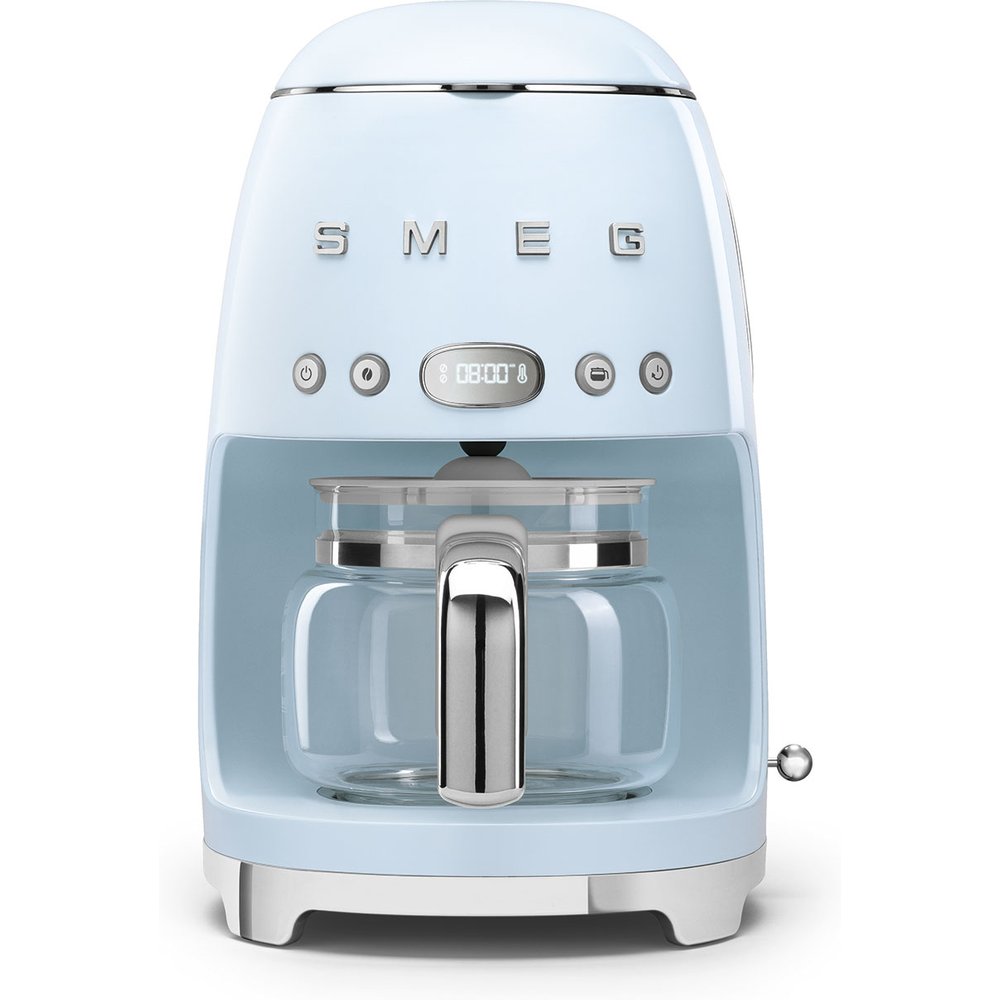 Cafetera de goteo Smeg 1,4L 10 tazas 1050W Azul DCF02PBEU