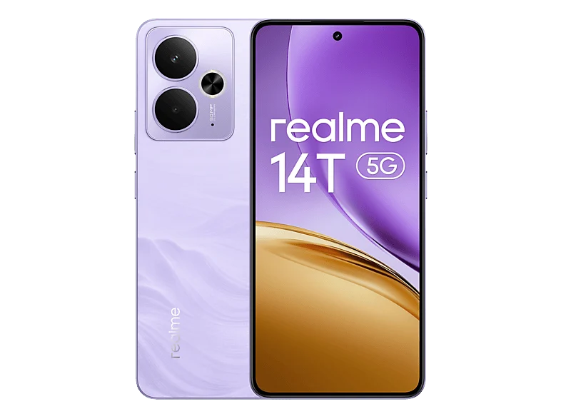 Realme 14T 6.6" 8GB 256GB 5G Morado Relámpago