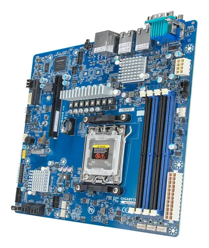Placa base Gigabyte B650 AM5 DDR5 Micro-ATX Azul MC13-LE1
