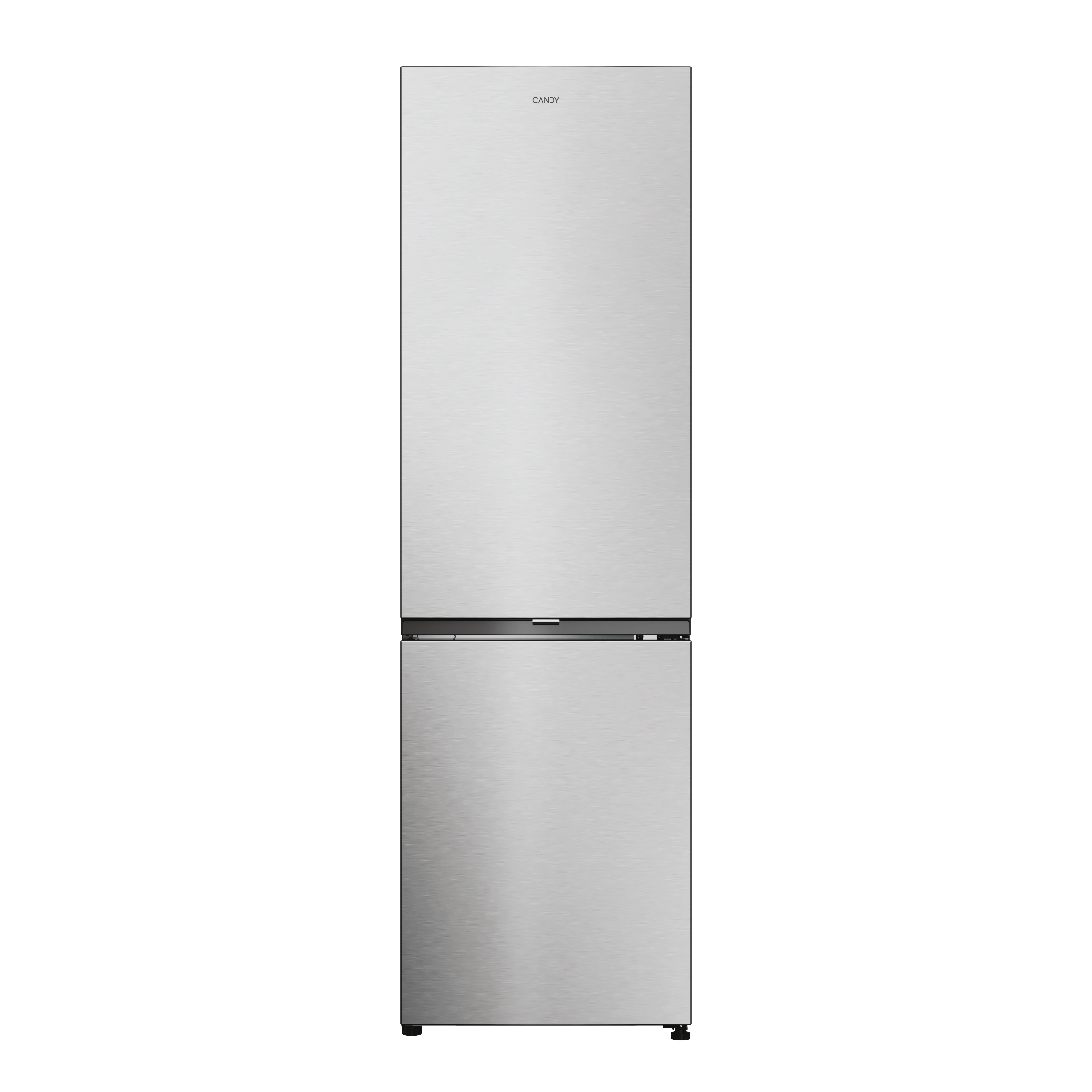 Frigorífico combi - Candy City Fresco CNCQ2T518EX, Total No Frost Circle+, 182 cm, 279 l, Iluminación LED, Inox