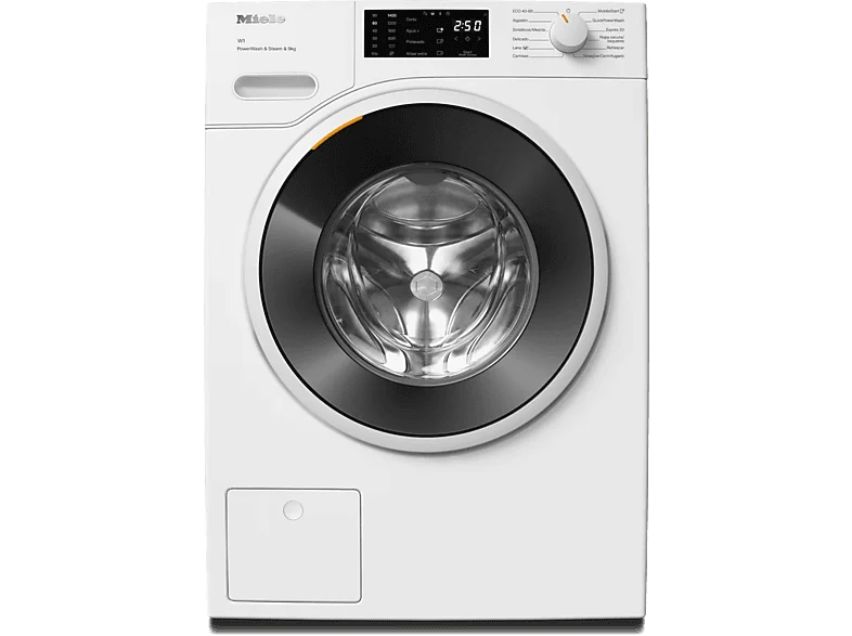 Lavadora carga frontal - Miele WWD380 WCS, 9 kg, 1400 rpm, 11 programas, Blanco Loto