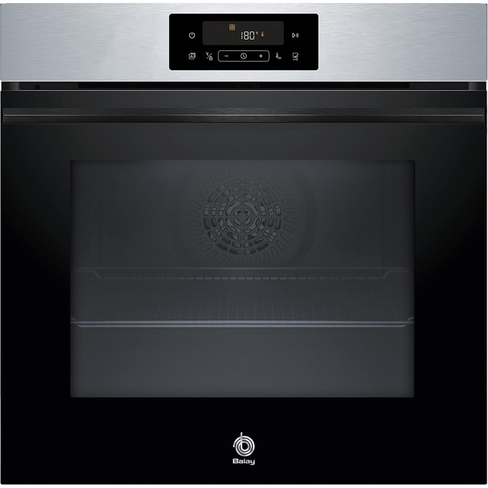 Balay - Horno con vapor pirolítico, Balay, función freidora de aire, acero inoxidable - 3HD4821X3.