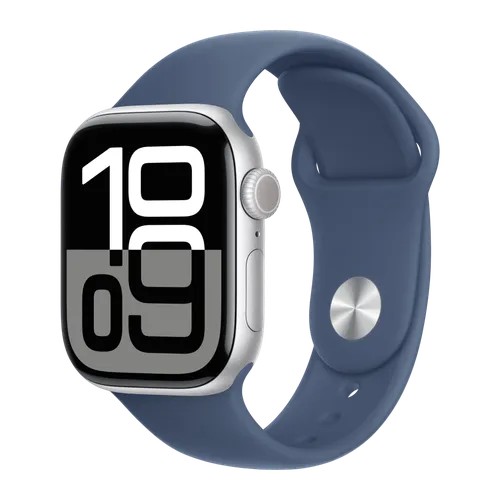 Apple Watch Series 10 GPS + Cellular 42mm Aluminio Plata