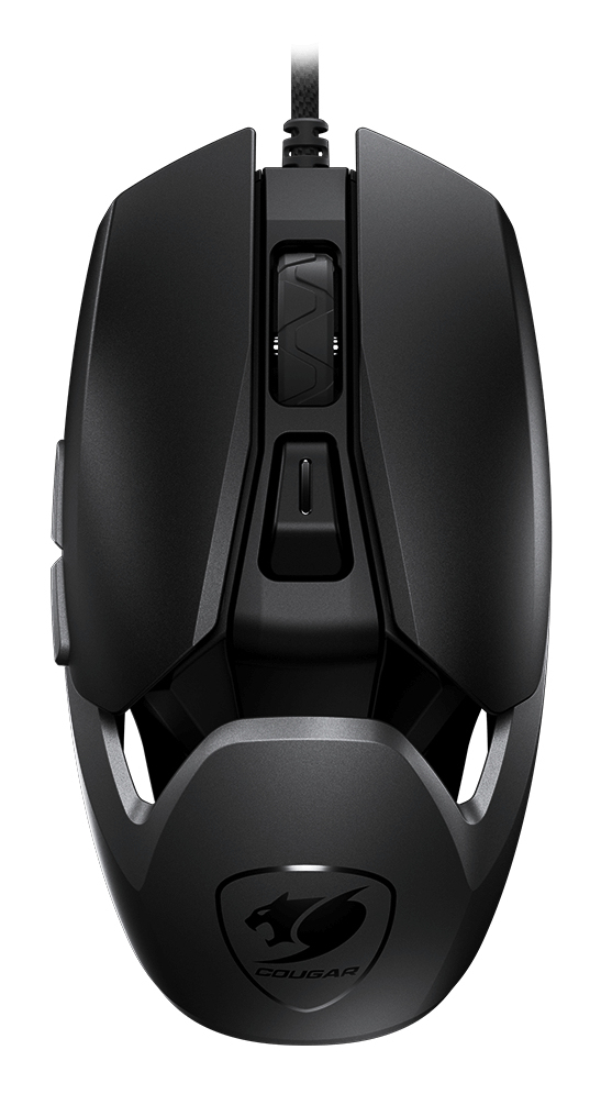 Ratón Gaming Cougar Airblader Cable USB 16000 DPI Sin iluminación Negro