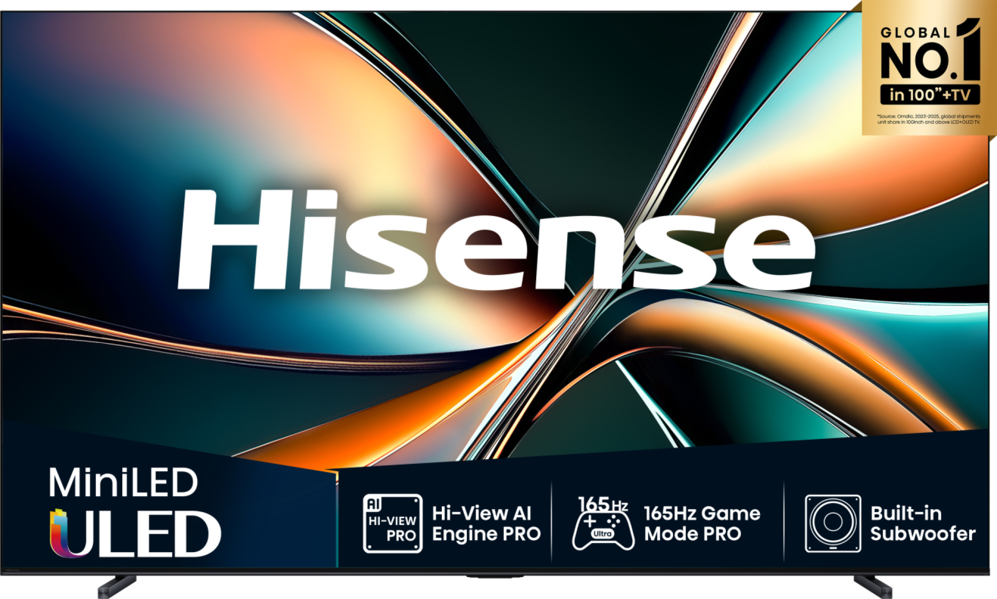 Hisense 100U7q Televisor 100" 4K Ultra Hd Smart Tv