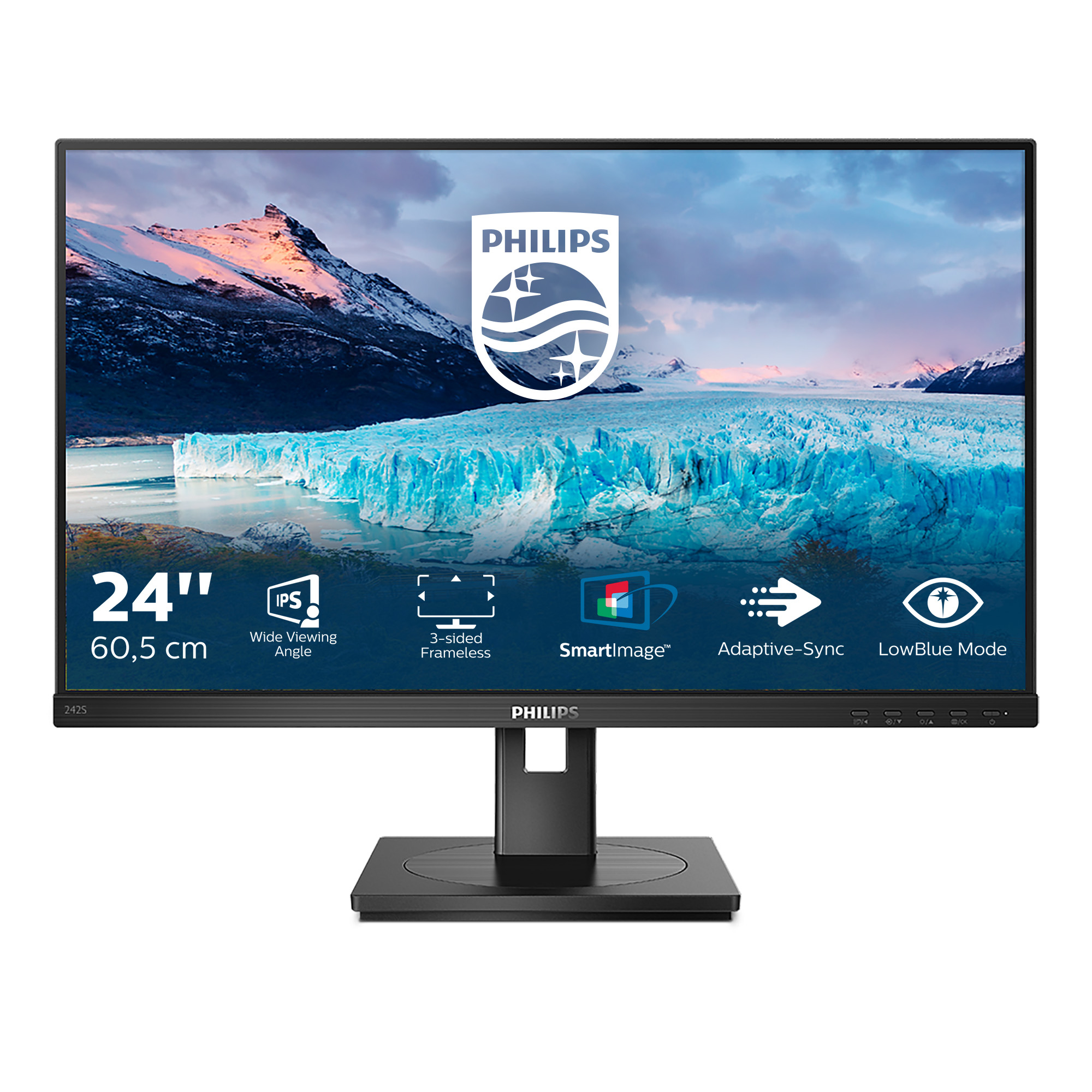 Philips S Line 242S1AE/00 pantalla para PC 60,5 cm (23.8") 242S1AE/00