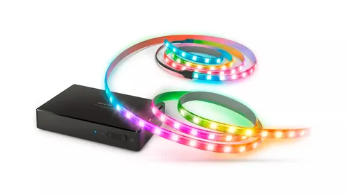 Kit de iluminación inteligente - Philips TV Sync Box 8K 65", Negro