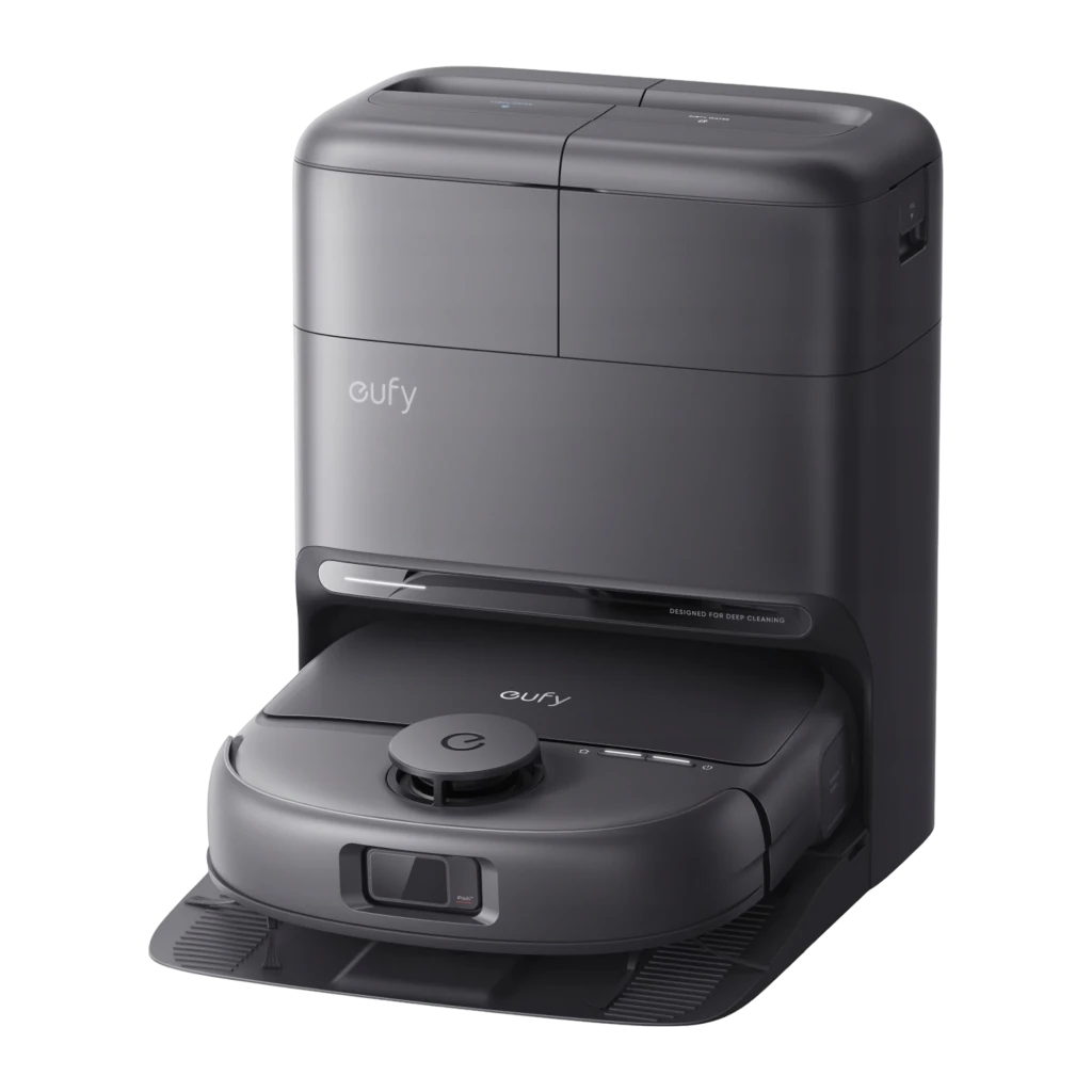 Eufy Omni C28 15000Pa LiDAR friegasuelos autovaciado autolimpieza 5200mAh compatible con Alexa y Google Robot aspirador