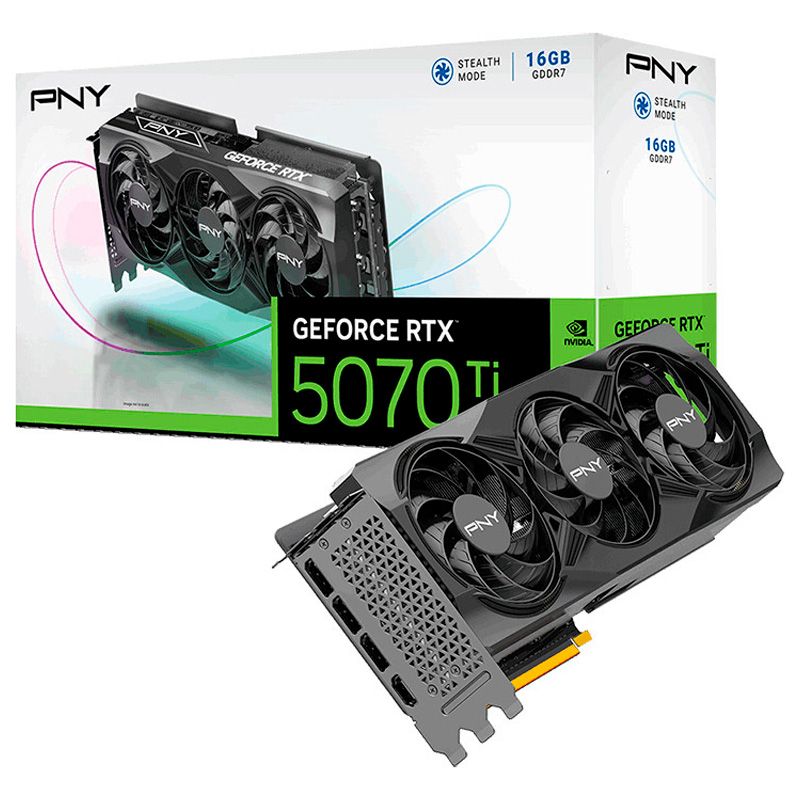 PNY GeForce RTX 5070 Ti 16GB GDDR7 DLSS4