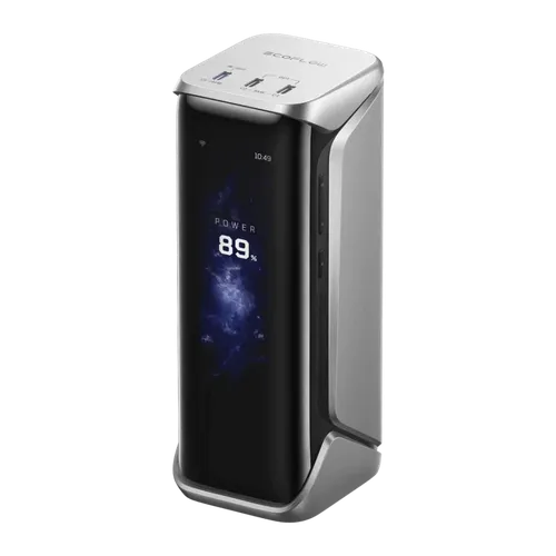 Power Bank EcoFlow RAPID Pro X 27650mAh Plata Cable USB-C integrado 300W