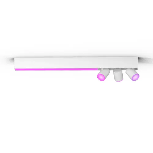 Philips Hue White & Color Ambiance Plafón Centris De Tres Focos Blanco