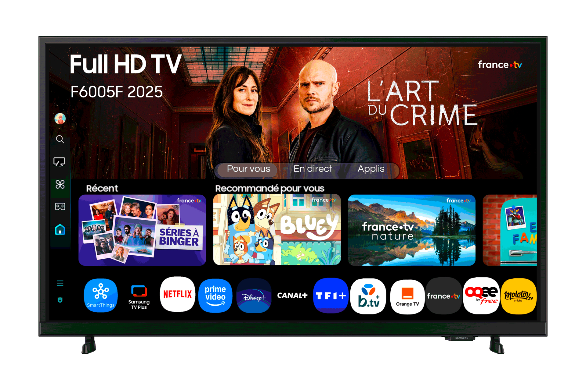 Samsung TU27F6005FK 27" Full HD Smart TV Wifi Negro - Televisor