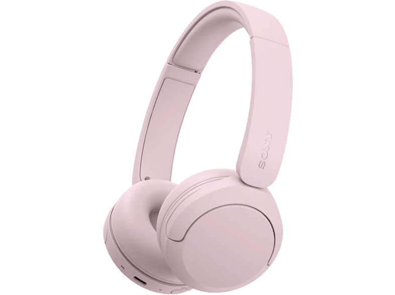 Auriculares inalámbricos - Sony WH-CH535P, Bluetooth 6.0, 55 h batería, Carga rápida, 360 Reality Audio, Conexión multipunto, Diadema, Rosa