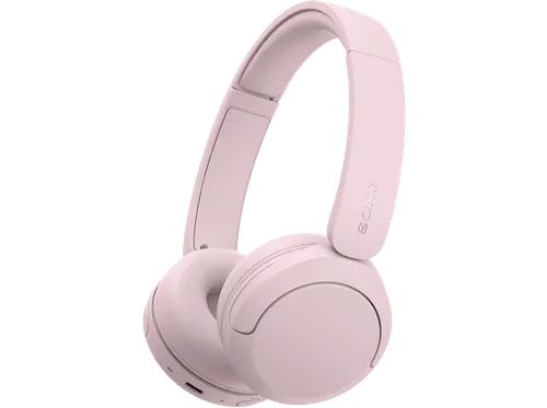 Auriculares inalámbricos - Sony WH-CH535P, Bluetooth 6.0, 55 h batería, Carga rápida, 360 Reality Audio, Conexión multipunto, Diadema, Rosa