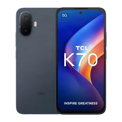 TCL K70 5G 4GB/128GB Negro 6,8 pulgadas 5200mAh 50MP