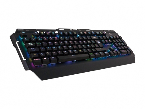 TECLADO GAMING MECANICO CONCEPTRONIC KRONIC01 RETROILUMINADO RGB USB 8 TECLAS PROGRAMAS