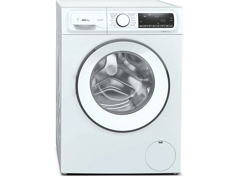 Lavadora carga frontal - Balay 3TS3107BD, 10 kg, 1400 rpm, 14 programas, Programa Planchado, Ahorro AquaControl Plus, Blanco