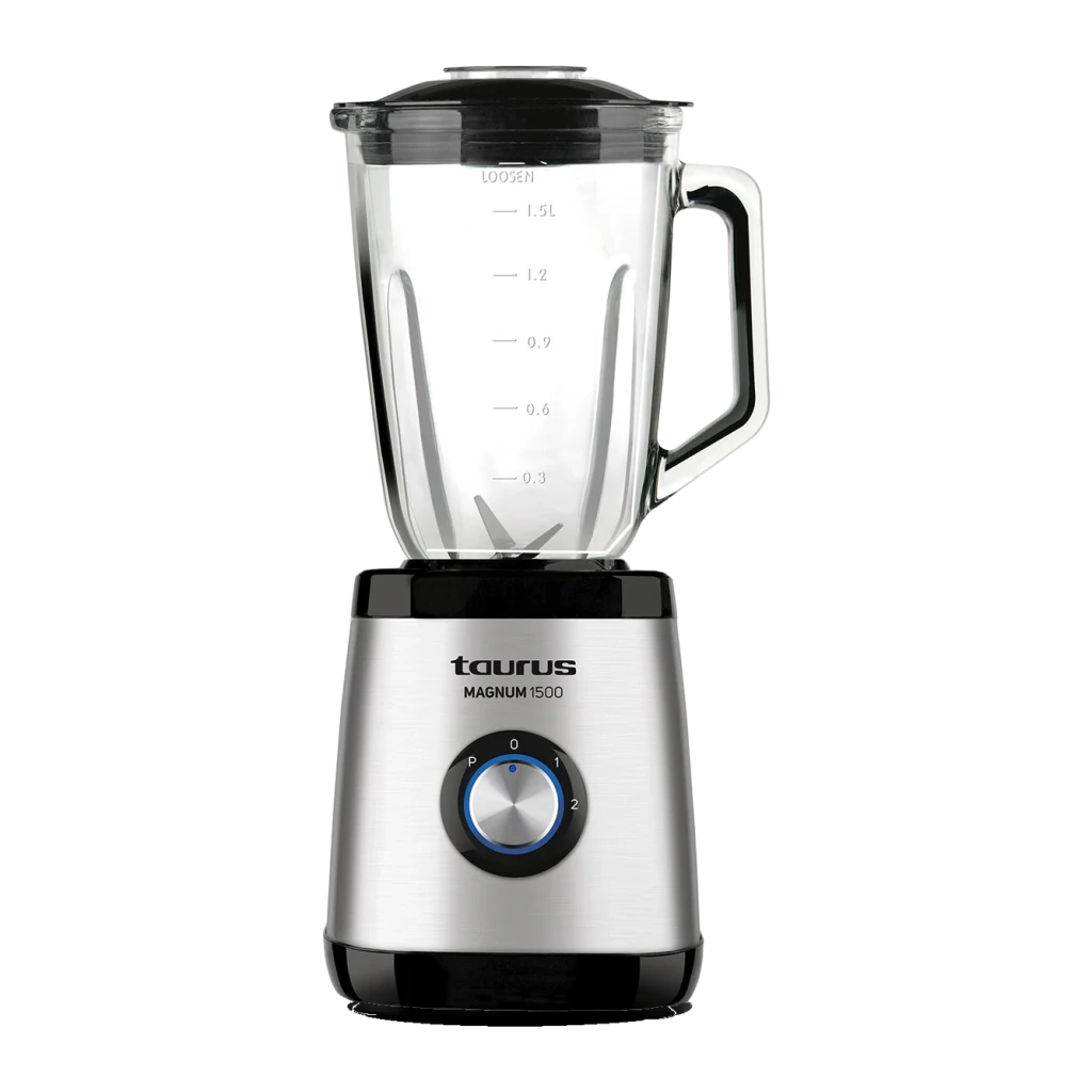 Batidora de vaso Taurus Magnum 1500 1,5L 1500W 2 Velocidades + Turbo Negro