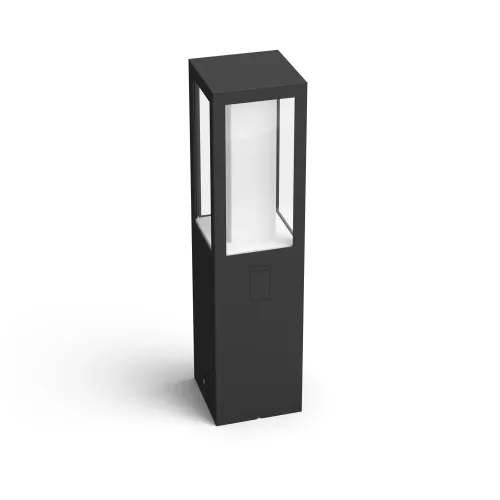 Philips Hue White & Color Ambiance Lámpara De Pedestal Para Exteriores Impress Negro: imagen 3