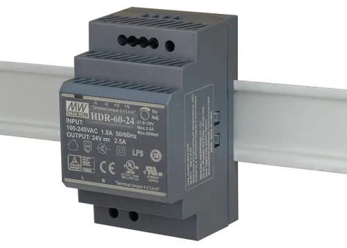 FUENTE DE ALIMENTACI??N D-LINK DIS-H60-24 PARA SWITCHES INDUSTRIALES 60W 24V DC