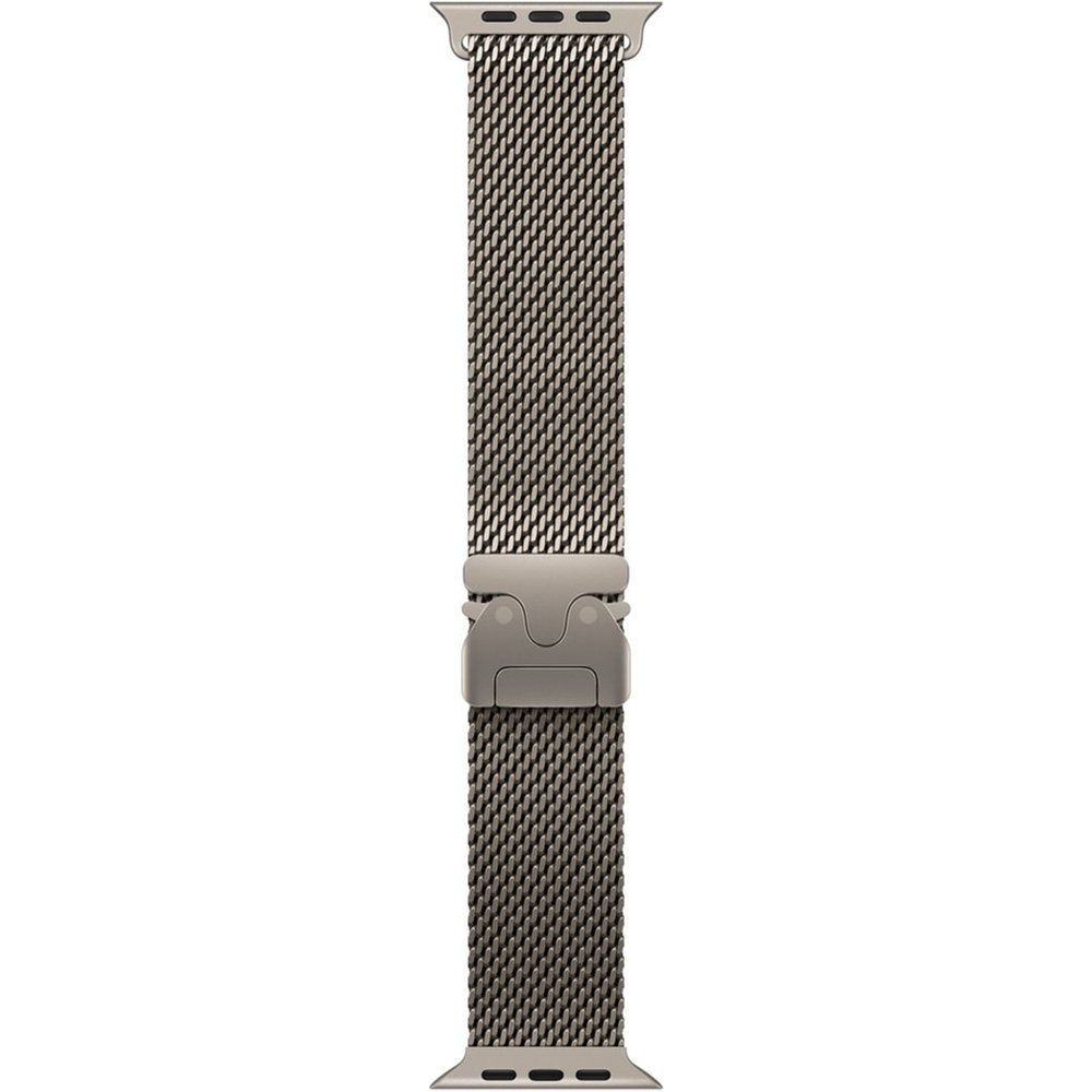 Apple - Pulsera Milanese Loop Apple Natural 49 mm Talla M.