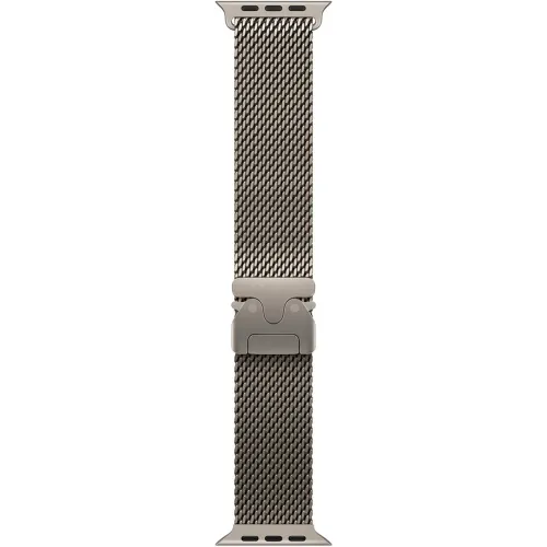 Apple - Pulsera Milanese Loop Apple Natural 49 mm Talla M.