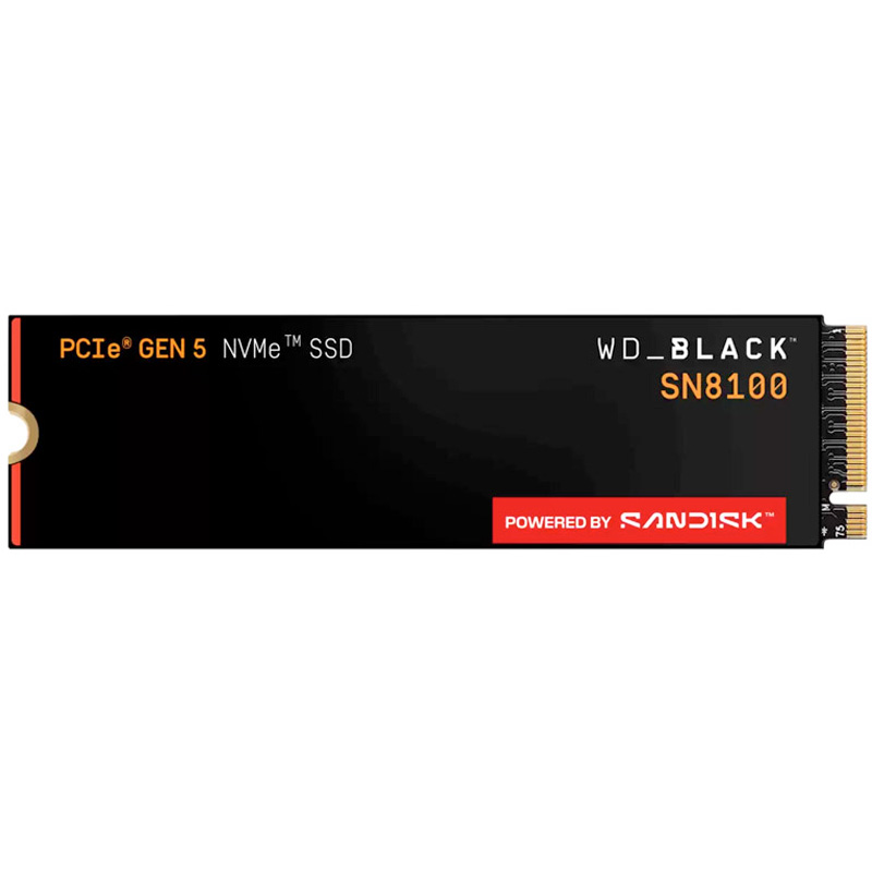 Sandisk WD Black SN8100 8TB PC Ie Gen5 x4 NV Me SSD