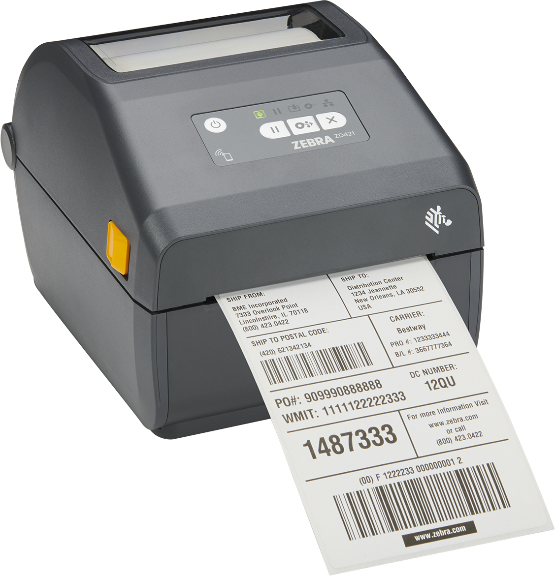 Zebra ZD421 impresora de etiquetas Transferencia ZD4A043-C0EE00EZ