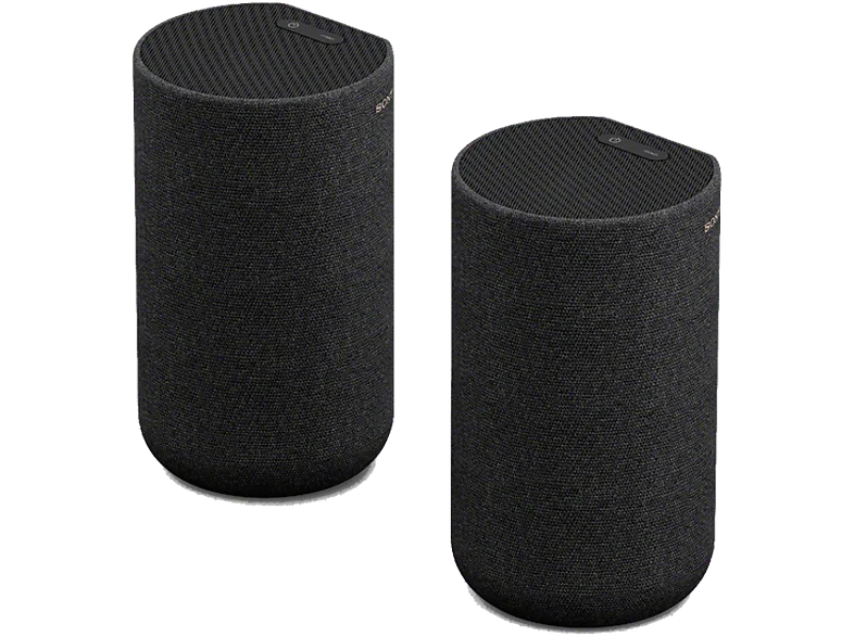 Altavoz estéreo - Sony SA-RS5, Pack 2 altavoces traseros inalámbricos para barras de sonido serie HT-A, 180 W, Negro