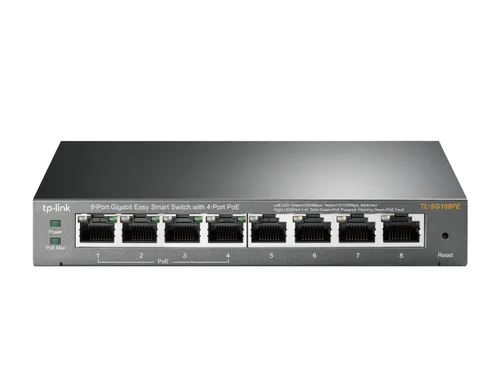 TP-Link TL-SG108PE Gestionado L2 Gigabit Ethernet TL-SG108PE