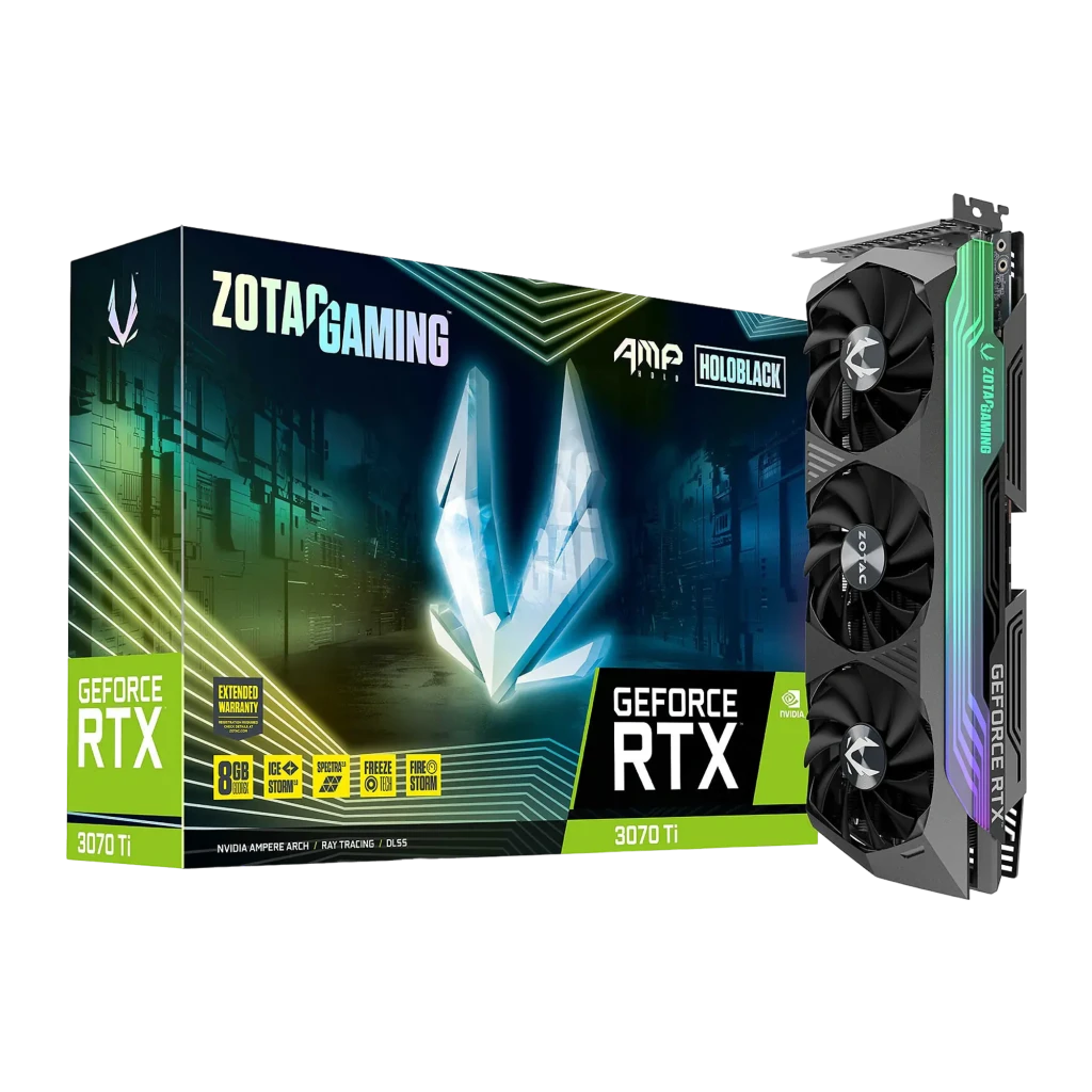 Tarjeta gráfica Zotac GeForce RTX 3070 Ti AMP Holo 8GB GDDR6X