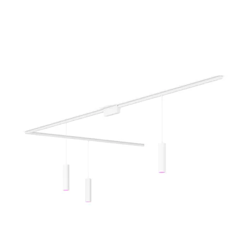 Philips Hue Perifo Kit Base De Techo En Forma De L (3 Suspendidas)