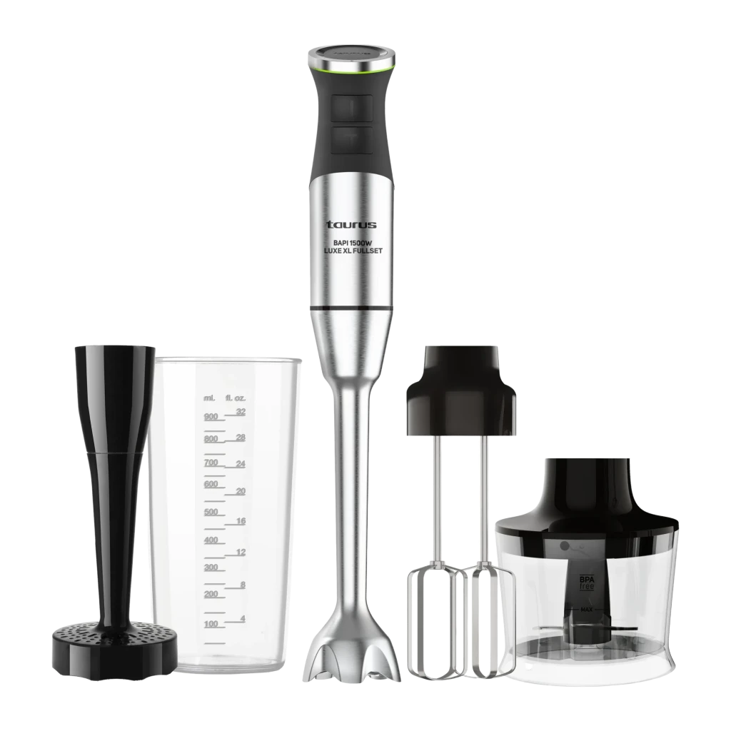 Batidora de mano Taurus BAPI 1500 XL Luxe FullSet 1500W