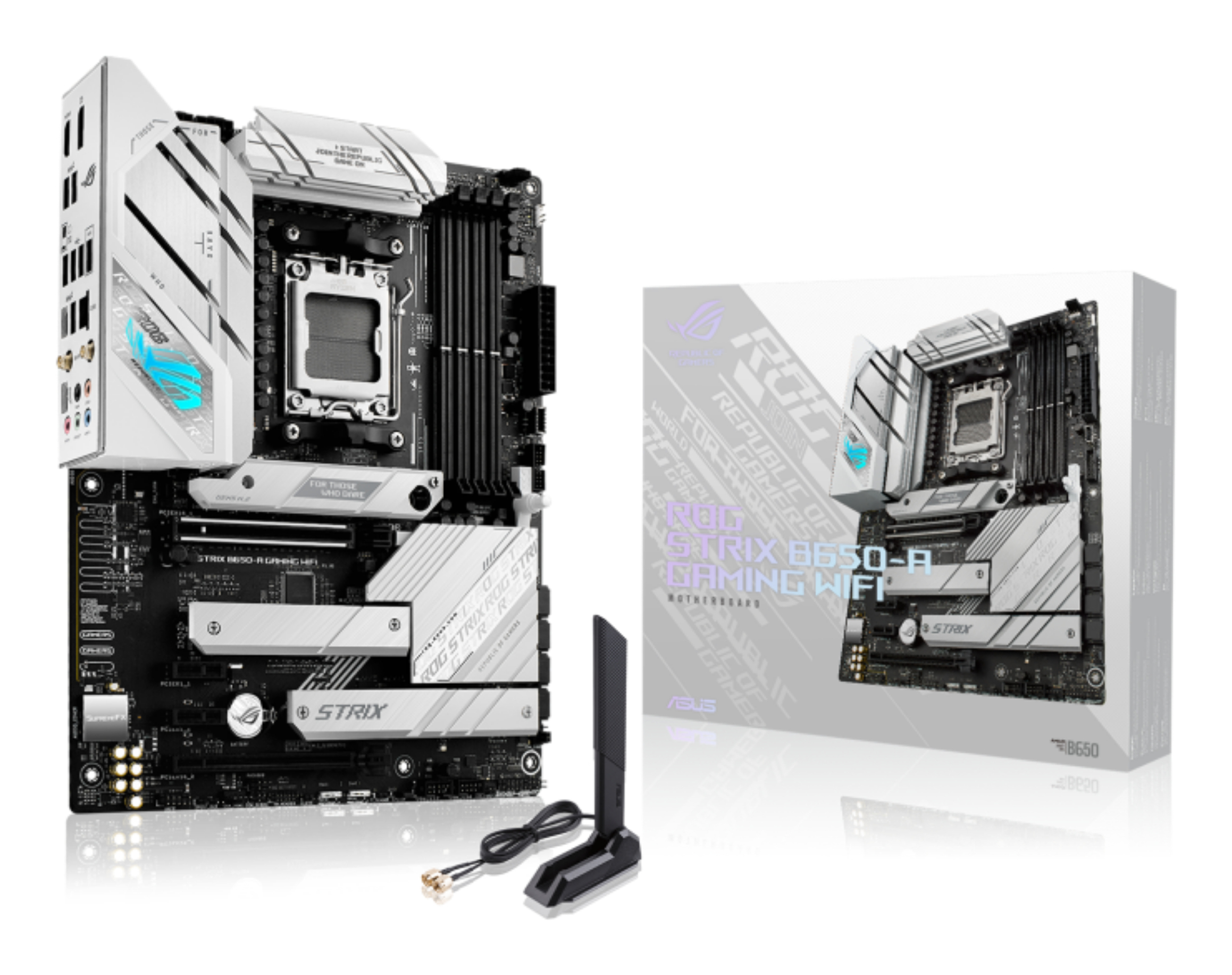 ASUS ROG STRIX B650-A GAMING WIFI AMD B650 Zócalo AM5 90MB1BP0-M0EAY0