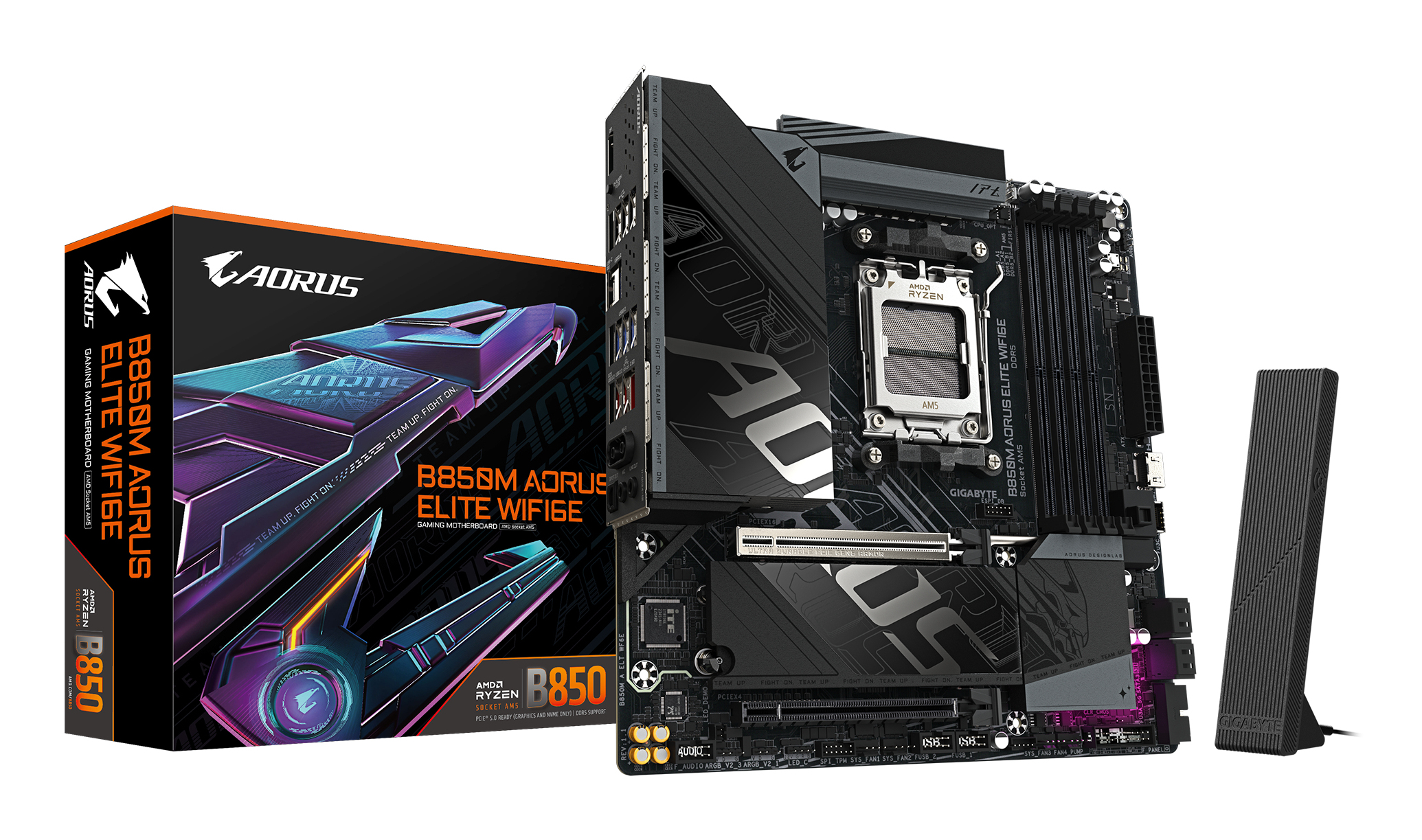 Gigabyte B850M AORUS ELITE WIFI6E Socket AM5