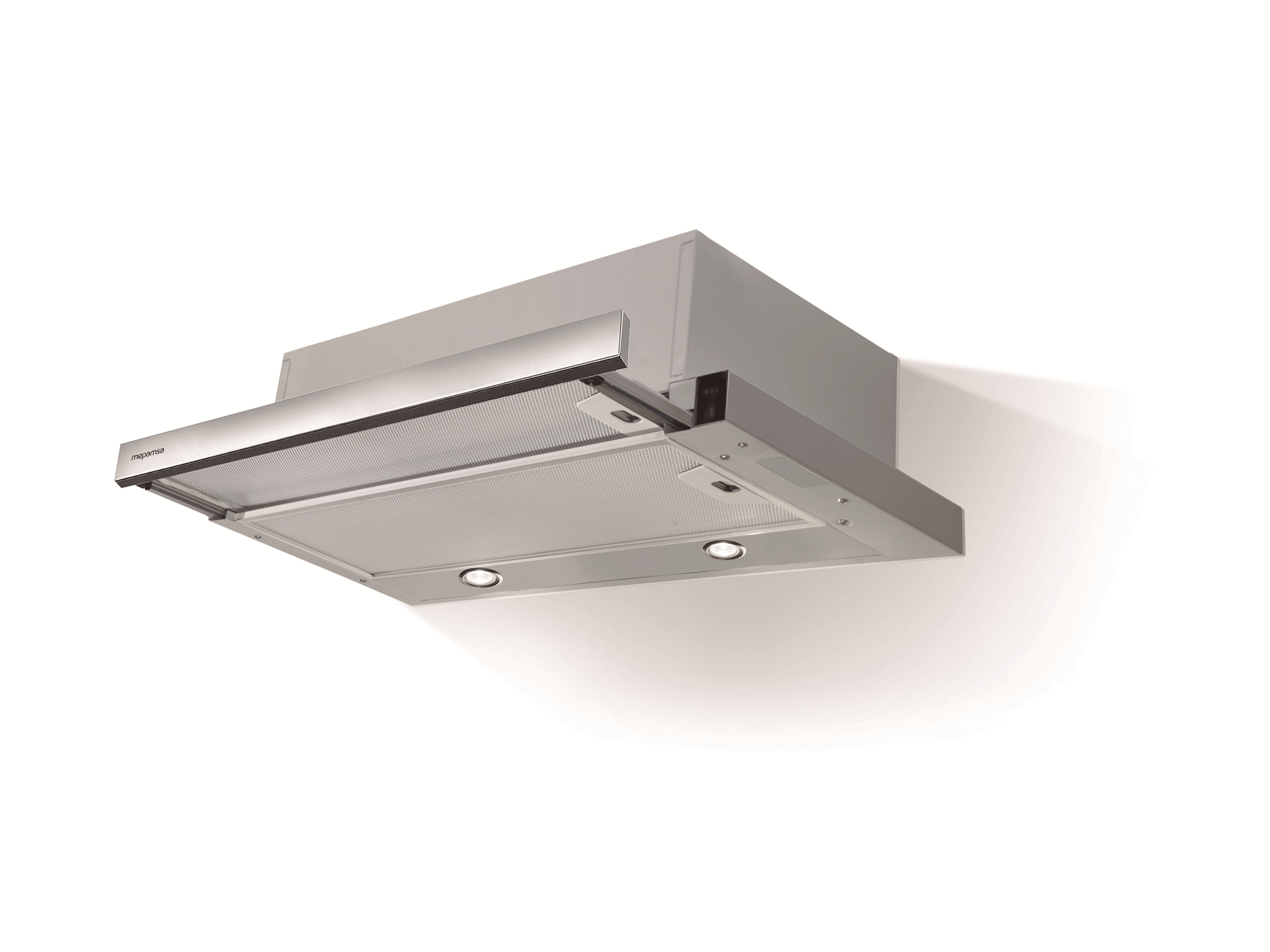 CAMPANA TELESCOPICA MEPAMSA SUPERLINE 90 INOX V2 ANCHO 90 CM INOX