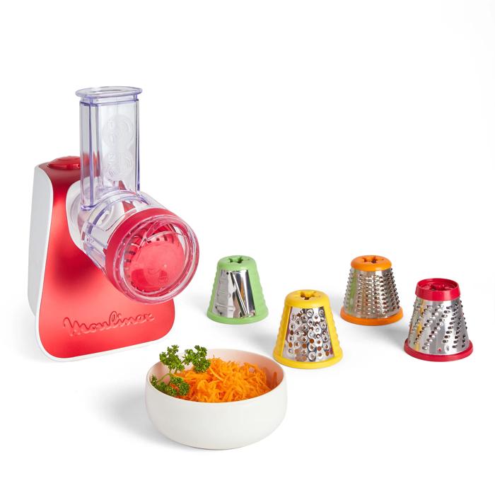 Moulinex Fresh Express Nectar, Cortador de verduras eléctrico, Sistema de conos apilables