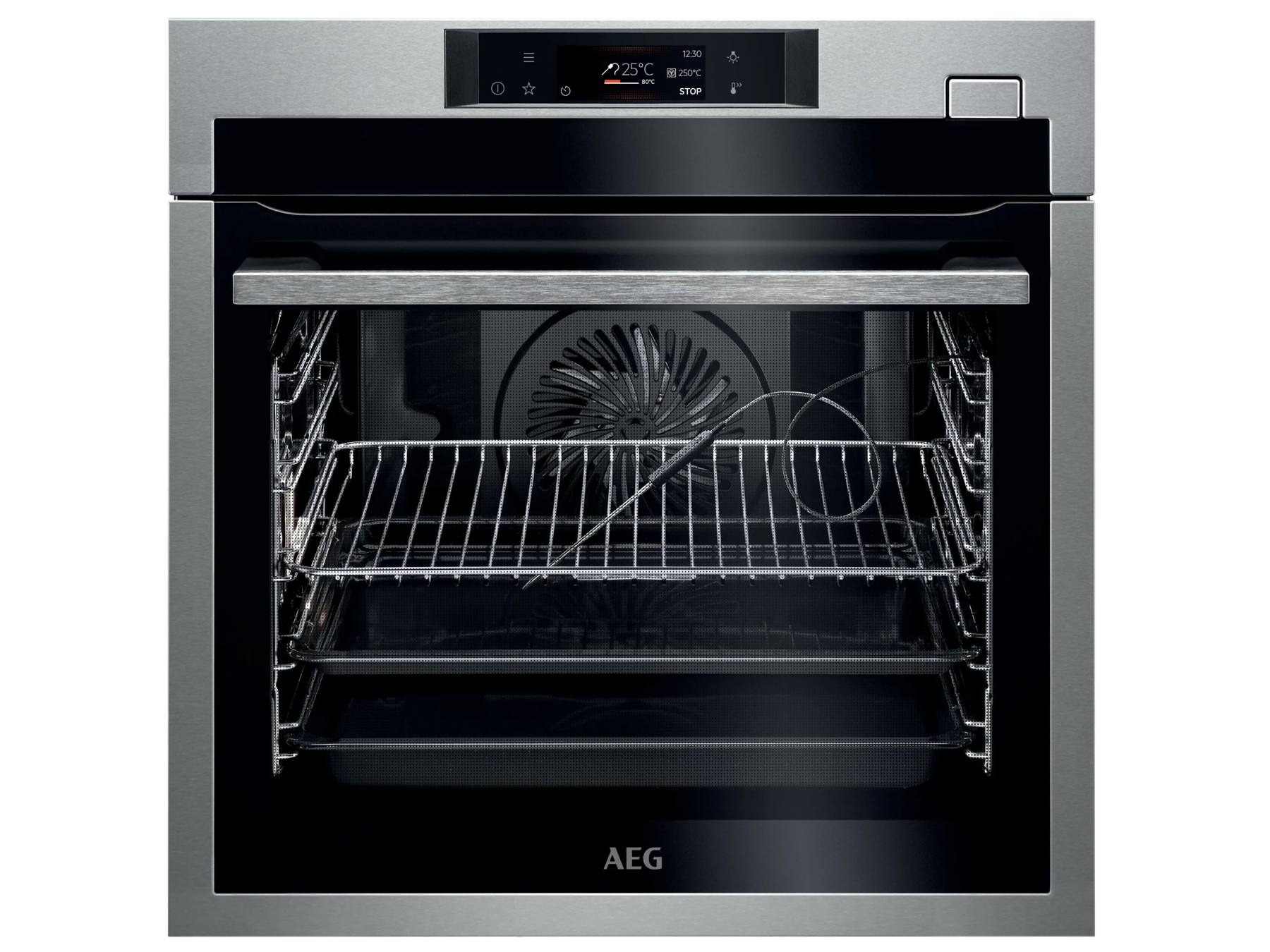 AEG - Horno multifunción AEG Vapor, sonda térmica - BSE782380M.