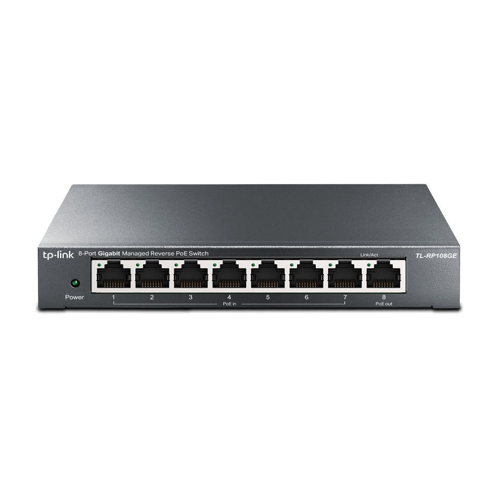TP-Link RP108GE (TL-RP108GE) 8-Port Gigabit Managed Reverse RP108GE